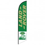 Wholesale custom high quality Land Rover Feather Flag